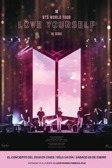 Concierto: BTS World Tour Love Yourself in Seoul El poster de la !película