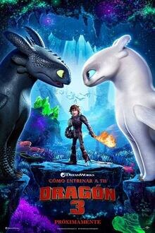 Cómo Entrenar a tu Dragón 3 El poster de la !película