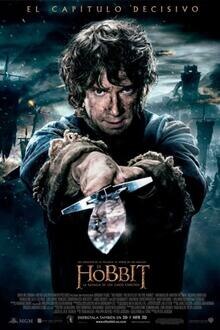 El Hobbit: La Batalla de los Cinco Ejércitos El poster de la !película