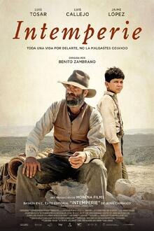 Intemperie El poster de la !película