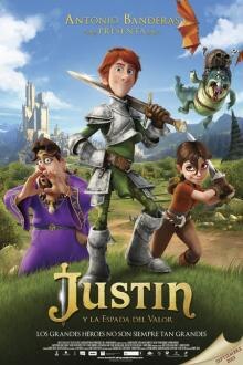 Justin y La Espada Del Valor El poster de la !película