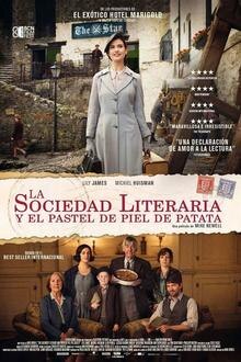 La Sociedad Literaria y el Pastel de Piel de Pa El poster de la !película