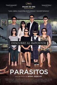 Parásitos El poster de la !película