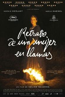 Retrato de una Mujer en Llamas El poster de la !película