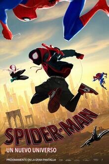 Spider-Man: Un Nuevo Universo El poster de la !película