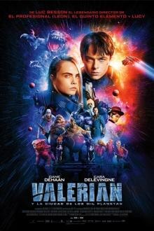 Valerian y la Ciudad de los Mil Planetas El poster de la !película
