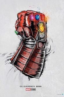 Vengadores: Endgame El poster de la !película